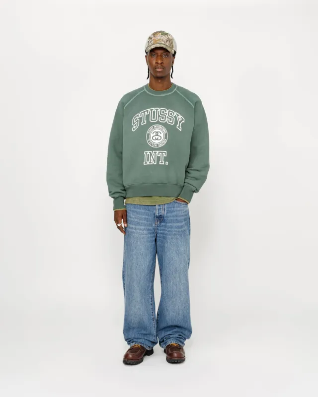 OVERLOCK VARSITY RAGLAN CREW sold by Stussy