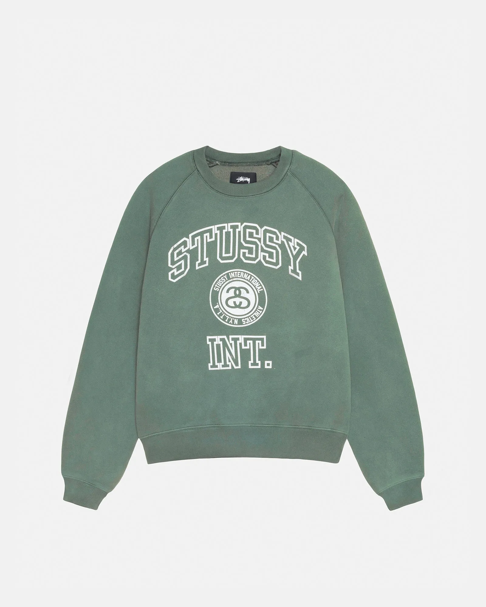 OVERLOCK VARSITY RAGLAN CREW sold by Stussy product image thumbnail 4