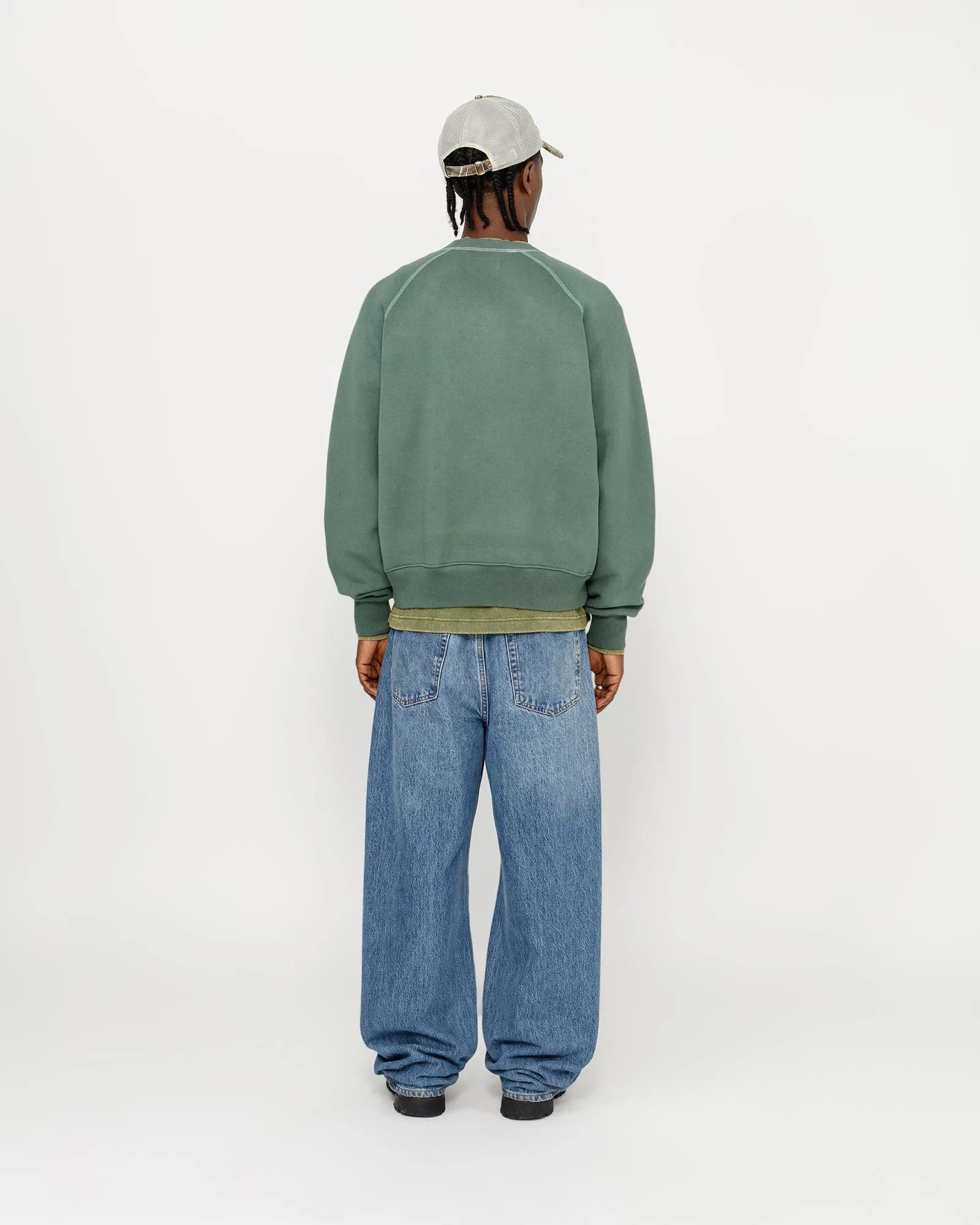 OVERLOCK VARSITY RAGLAN CREW sold by Stussy product image thumbnail 2