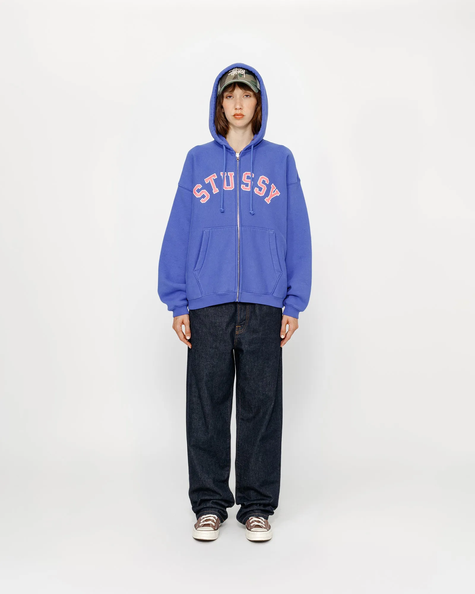 FADED GRAPHIC ZIP HOODIE sold by Stussy product image thumbnail 5