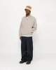 WOOL BLEND SHERPA MOCK NECK sold by Stussy