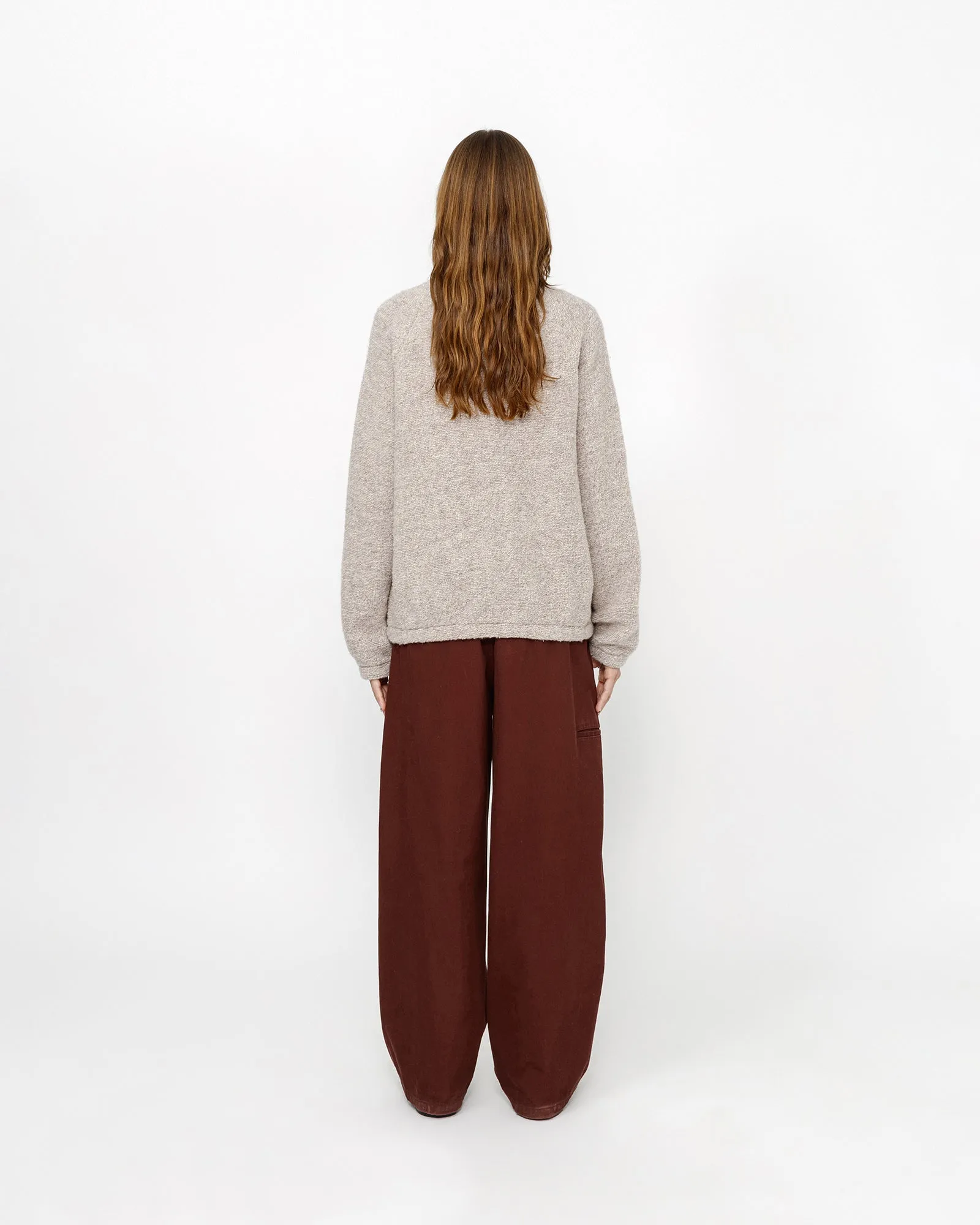 WOOL BLEND SHERPA MOCK NECK sold by Stussy product image thumbnail 5