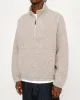 WOOL BLEND SHERPA MOCK NECK sold by Stussy