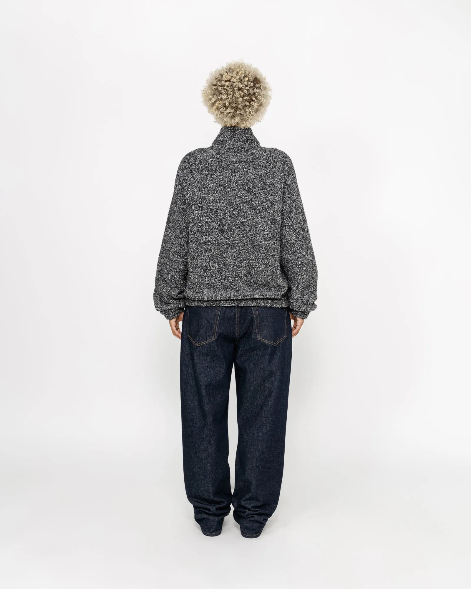 WOOL BLEND SHERPA MOCK NECK sold by Stussy product image thumbnail 5