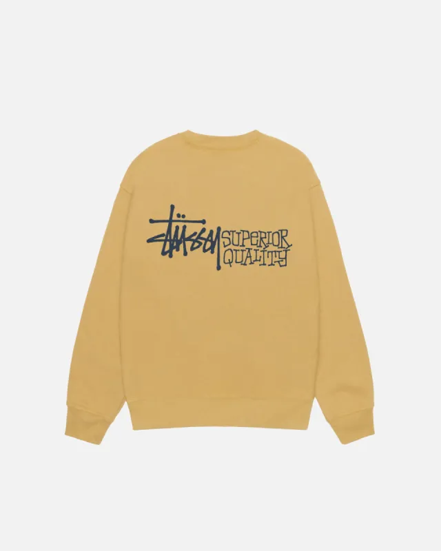 SUPERIOR QUALITY CREW sold by Stussy