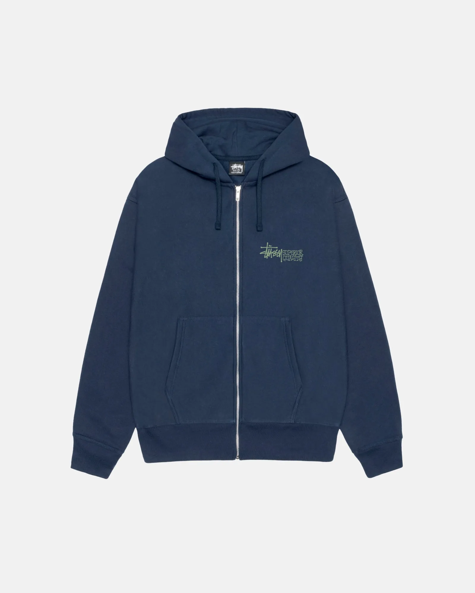 SUPERIOR QUALITY ZIP HOODIE sold by Stussy