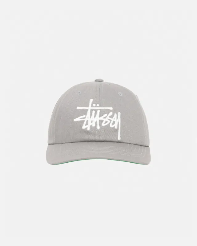 LOW PROFILE BIG BASIC SNAPBACK sold by Stussy