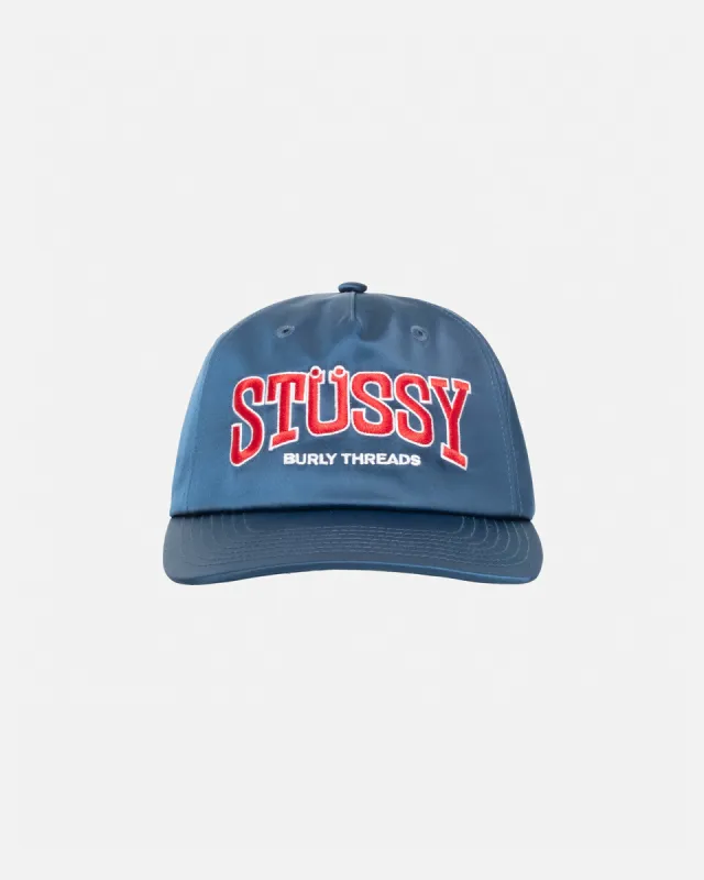 MID DEPTH BURLY THREADS SNAPBACK made by Stussy