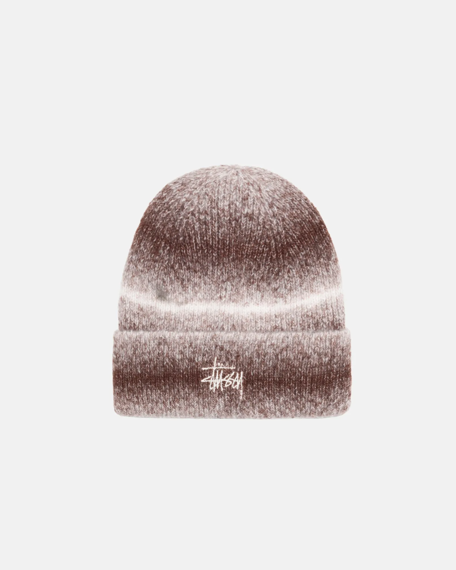 CUFF BEANIE KNIT STRIPE sold by Stussy