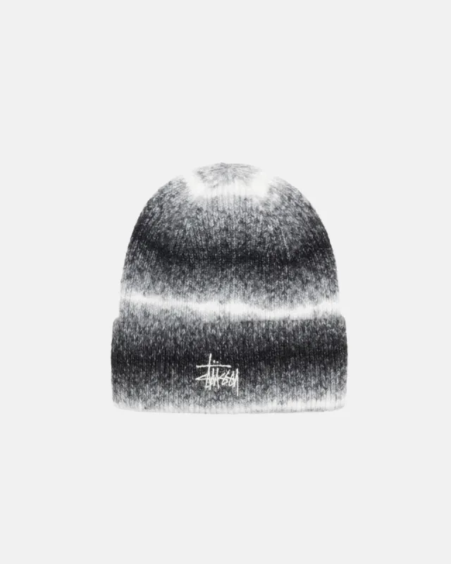 CUFF BEANIE KNIT STRIPE made by Stussy