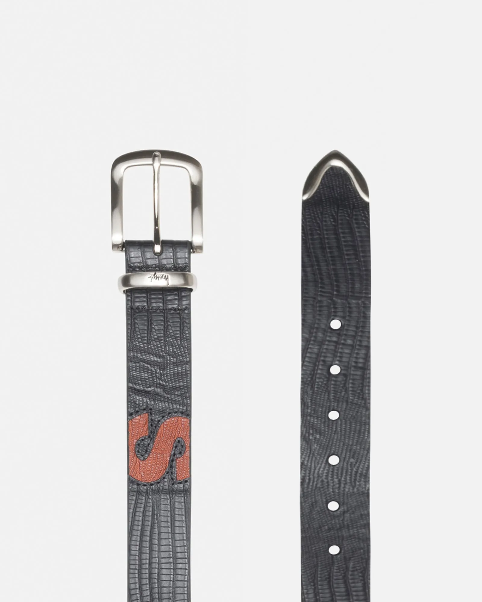 LIZARD TEXTURE UNDERLAY BELT sold by Stussy product image thumbnail 3