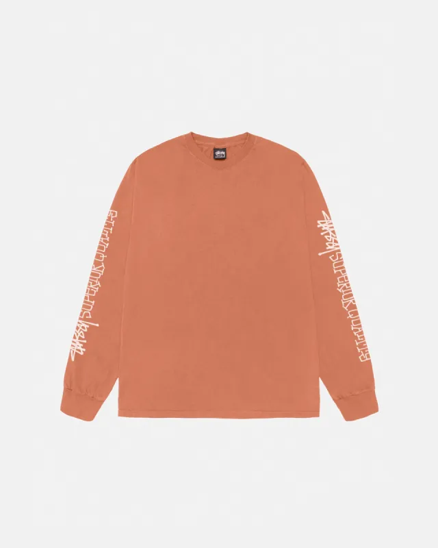 SUPERIOR QUALITY LS TEE PIGMENT DYED sold by Stussy