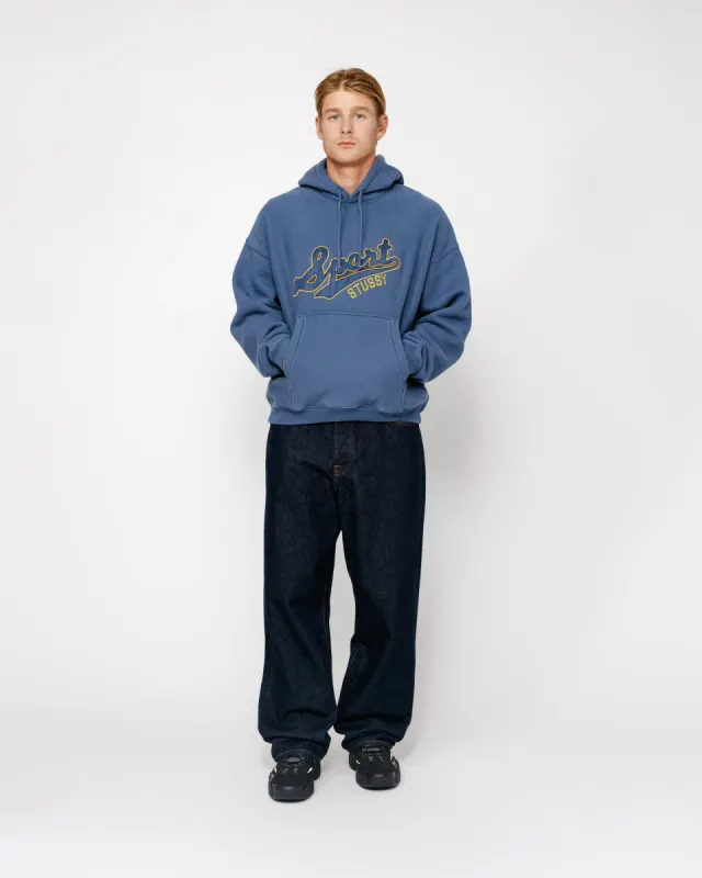 SATIN PATCH HOODIE sold by Stussy