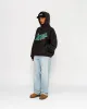 SATIN PATCH HOODIE sold by Stussy