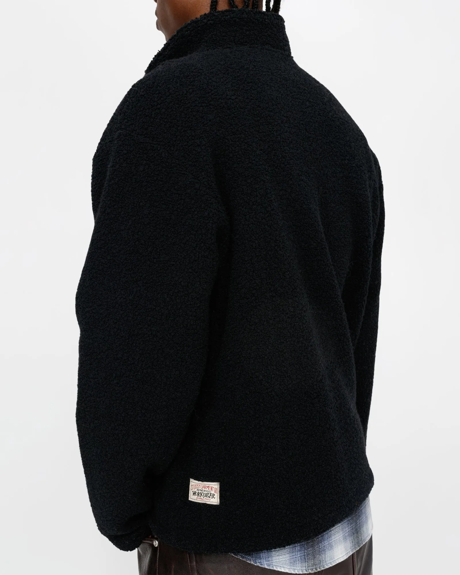 WOOL BLEND SHERPA PULLOVER sold by Stussy product image thumbnail 3