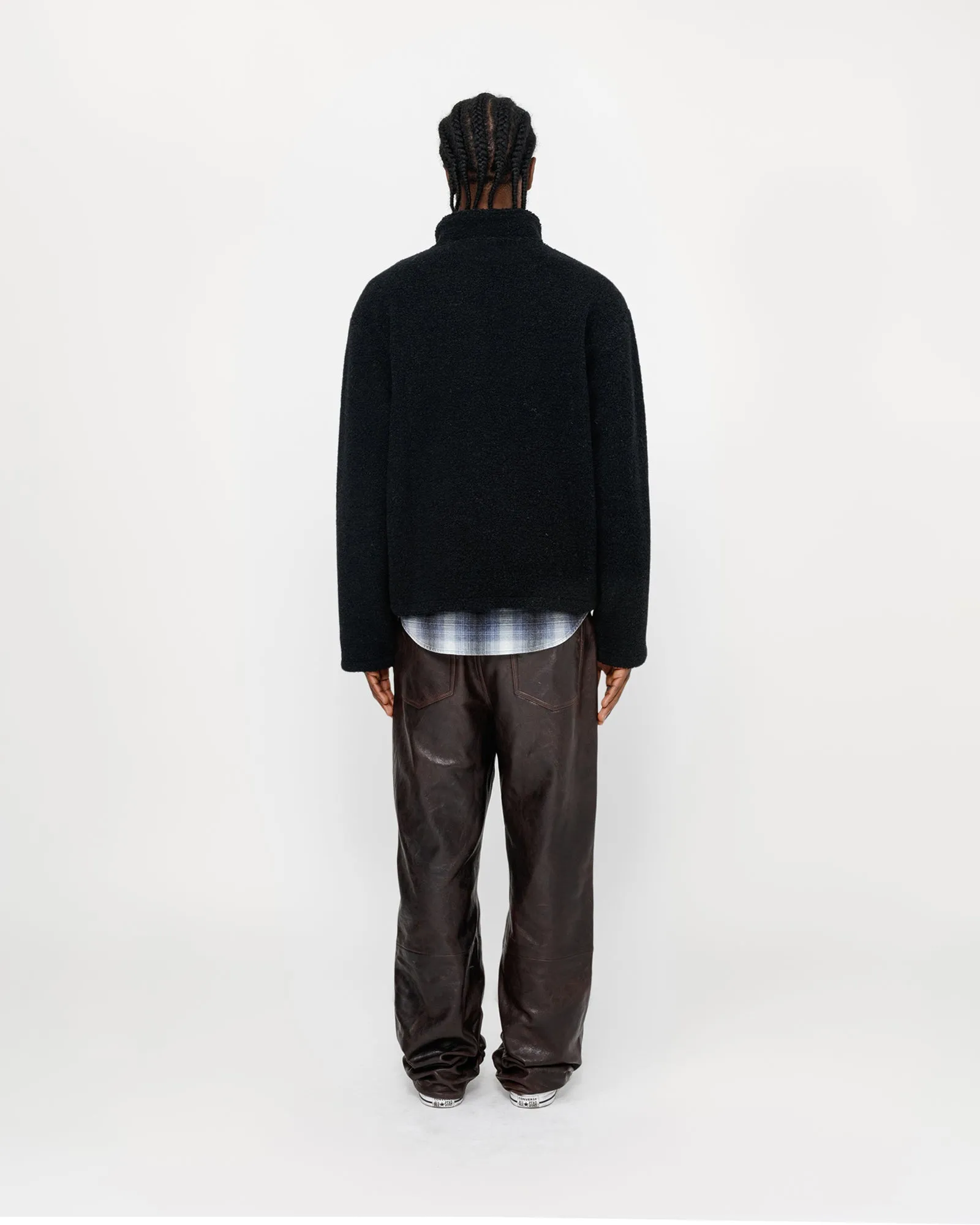 WOOL BLEND SHERPA PULLOVER sold by Stussy product image thumbnail 2