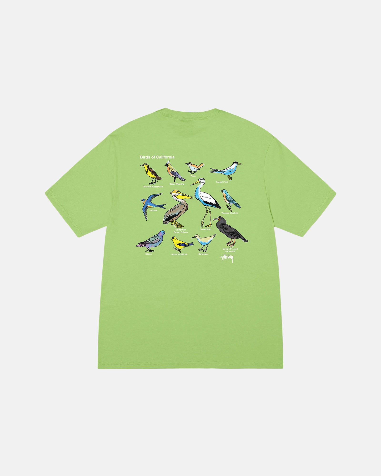 CALIFORNIA BIRDS TEE sold by Stussy product image thumbnail 2