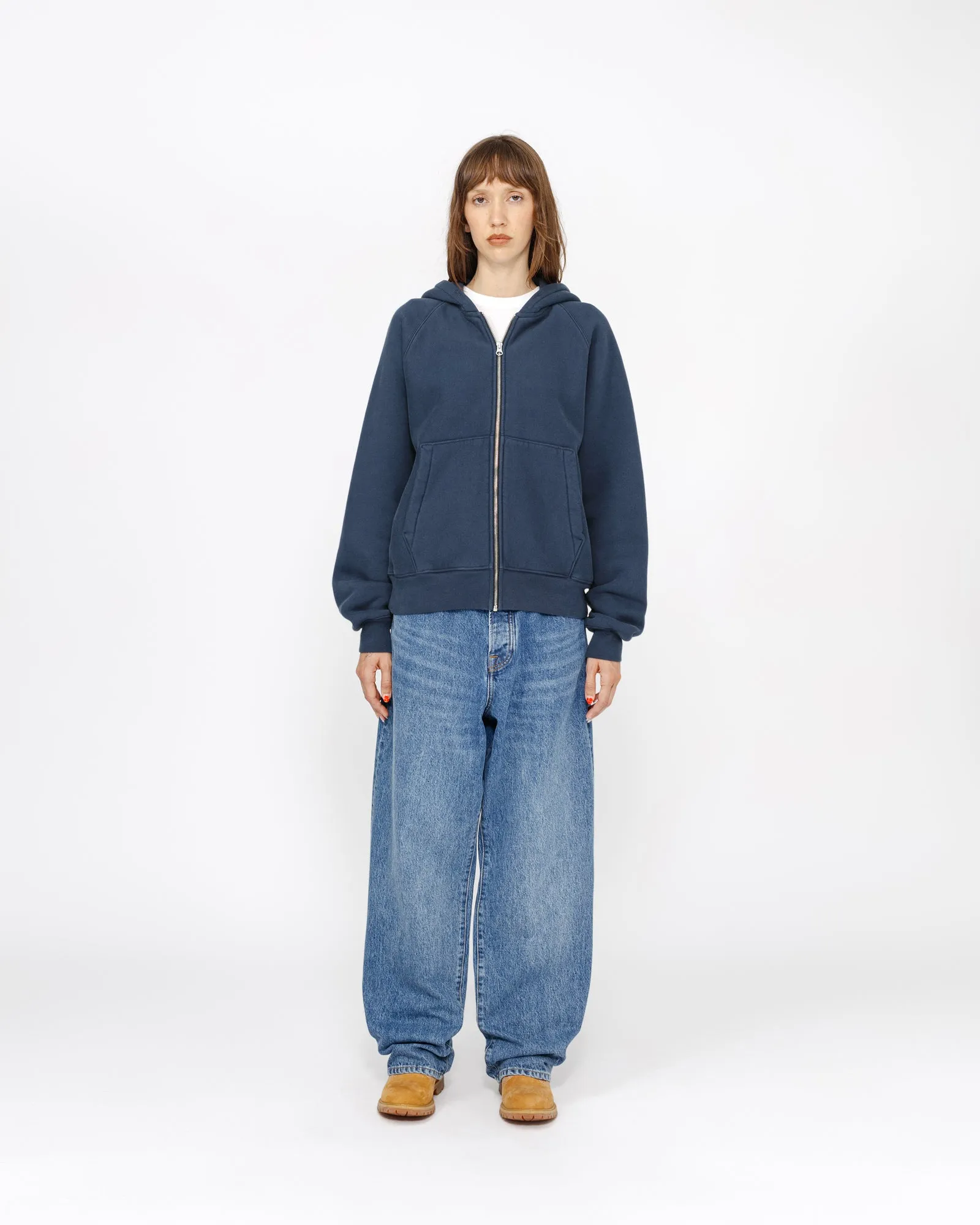 FLEECE RAGLAN ZIP HOODIE sold by Stussy product image thumbnail 3