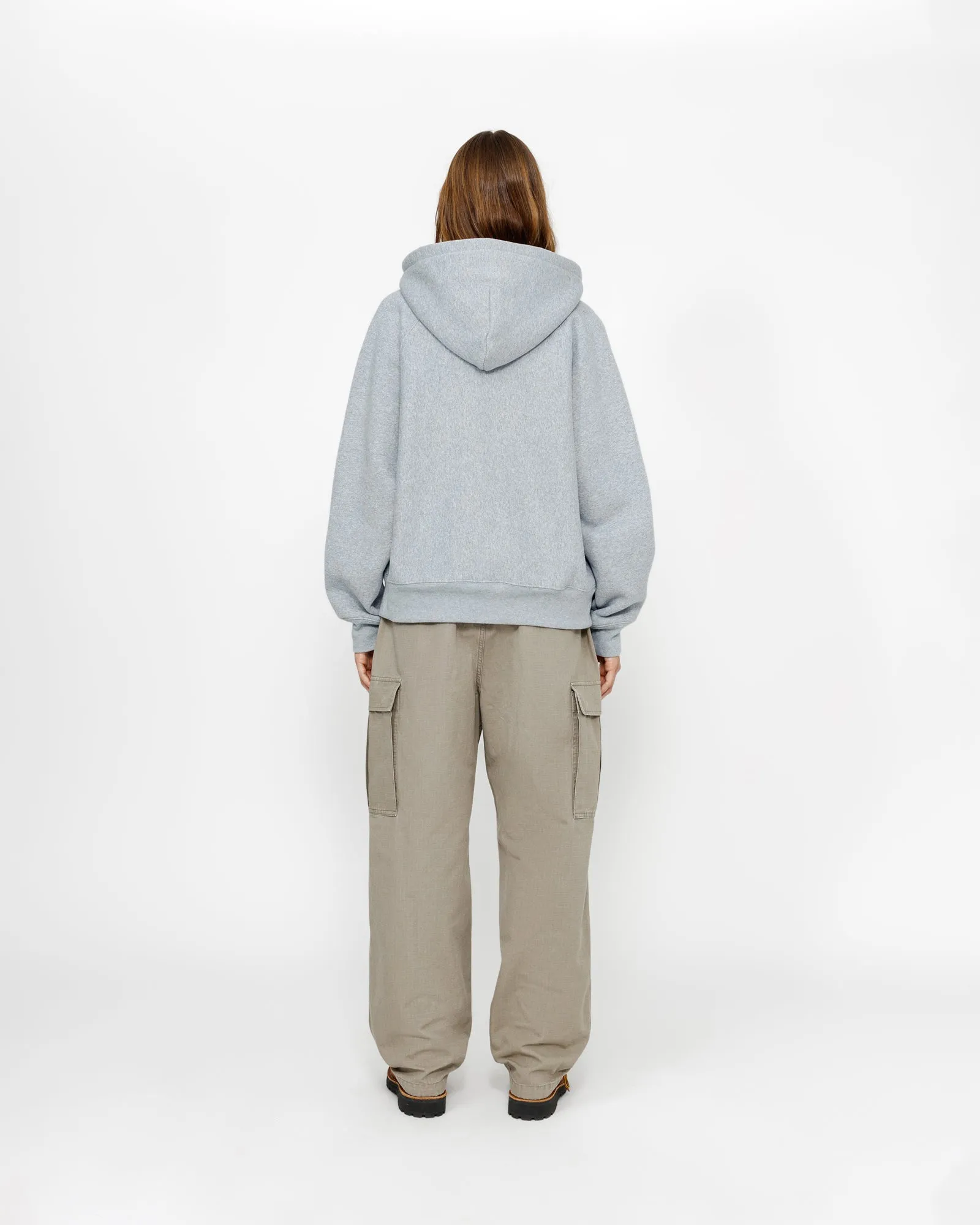 FLEECE RAGLAN ZIP HOODIE sold by Stussy product image thumbnail 4