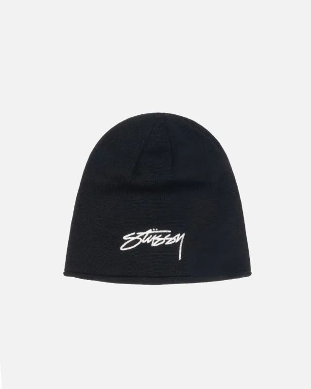 SKULLCAP CHAIN STITCH ROLLED EDGE sold by Stussy