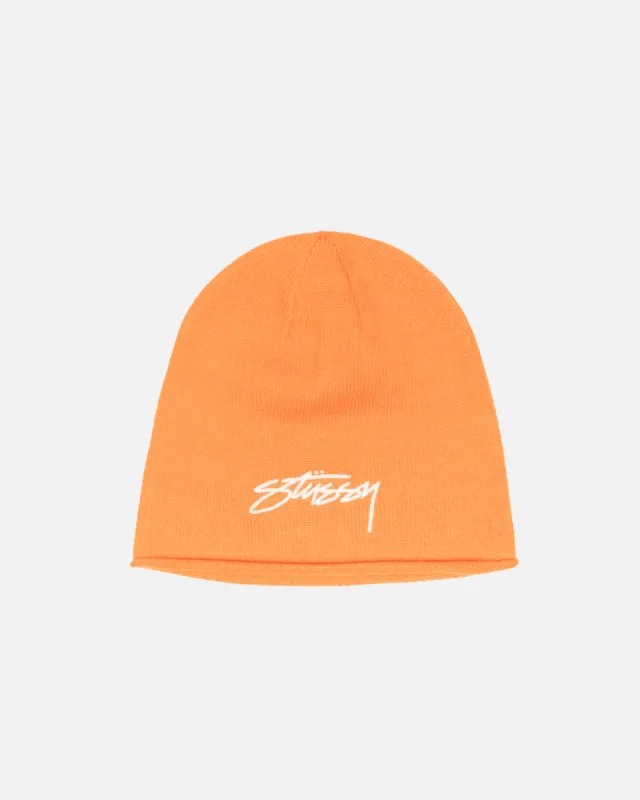 SKULLCAP CHAIN STITCH ROLLED EDGE sold by Stussy