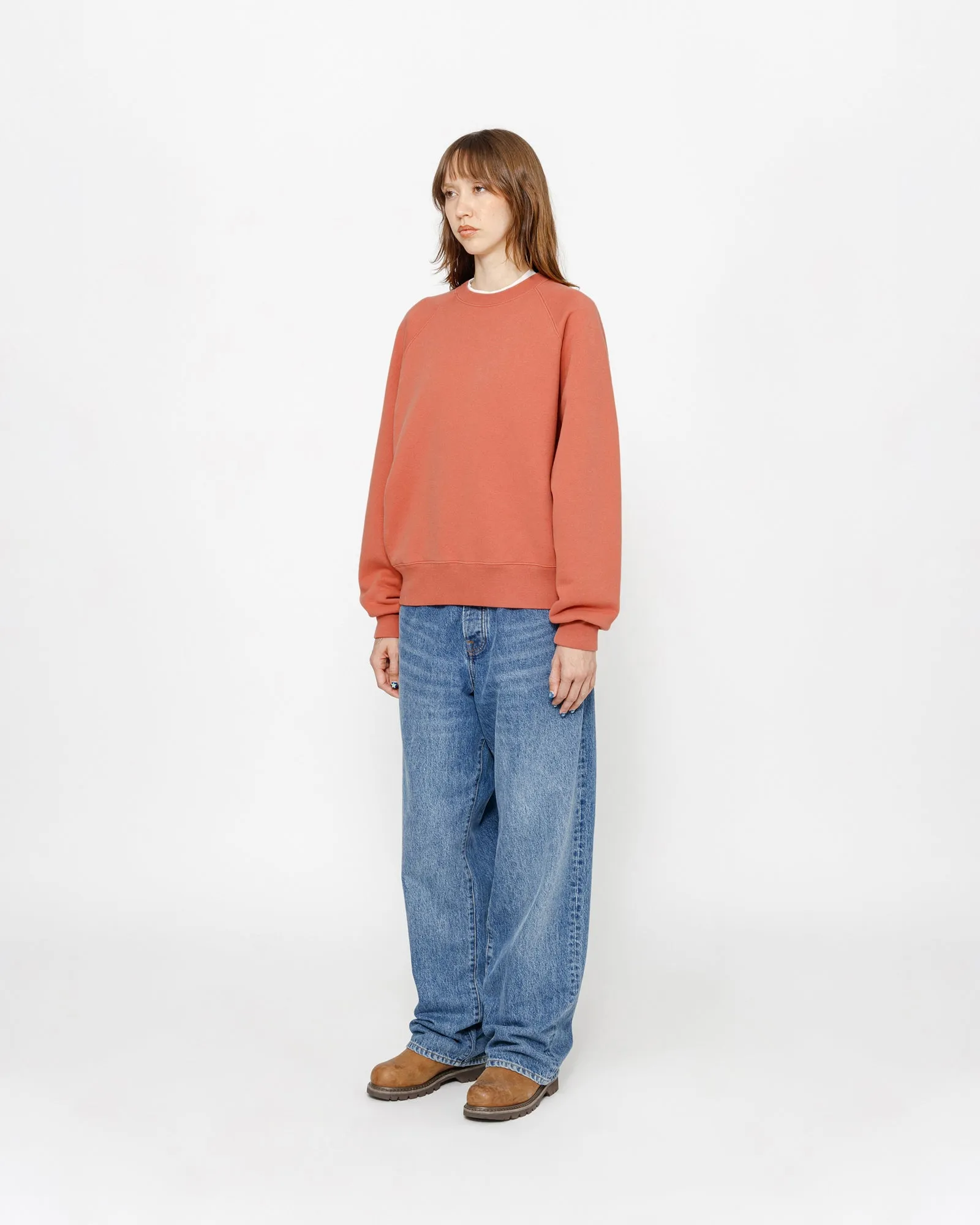 FLEECE RAGLAN CREW sold by Stussy product image thumbnail 5