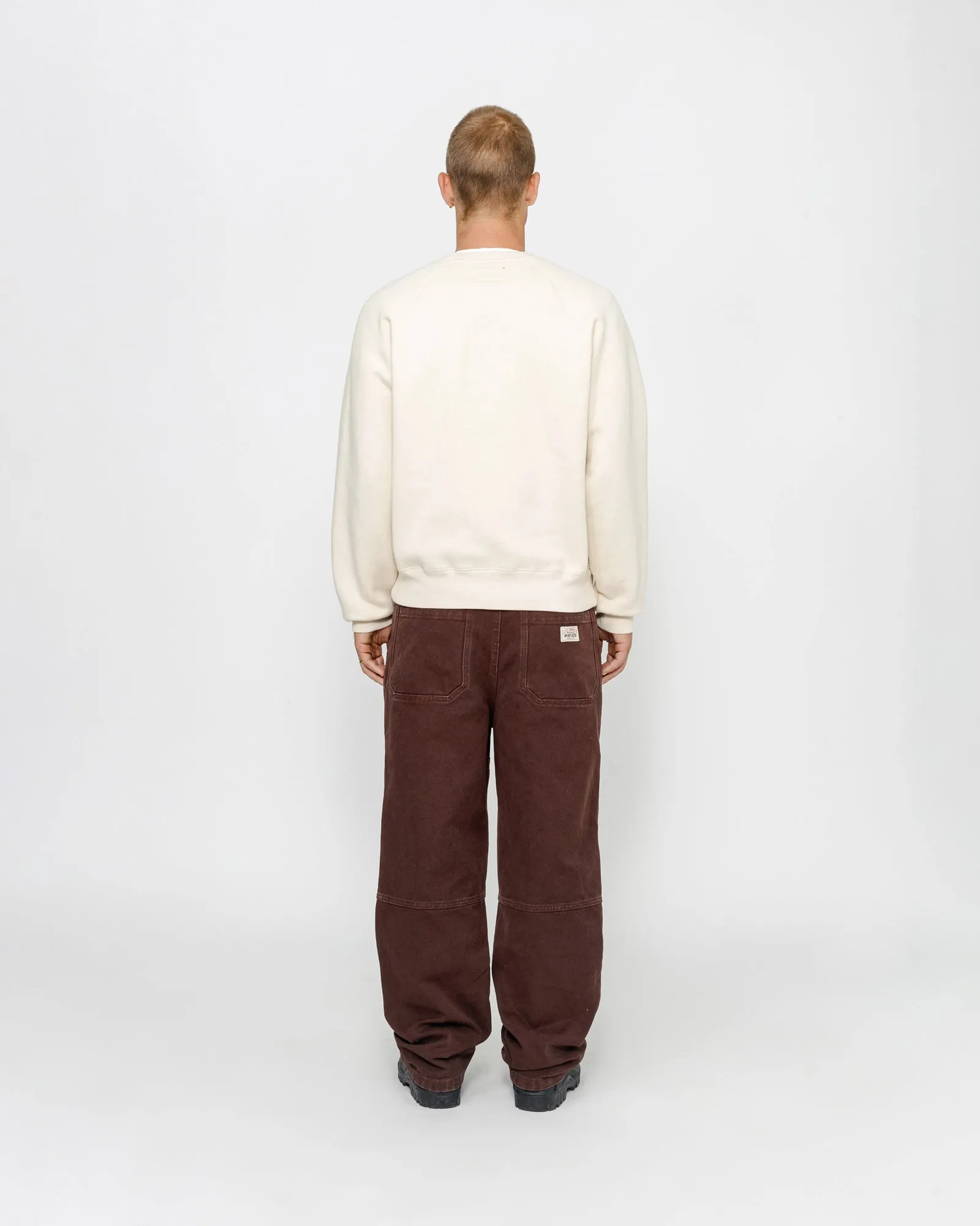 FLEECE RAGLAN CREW sold by Stussy product image thumbnail 2