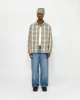 DAN WASHED COTTON PLAID SHIRT sold by Stussy