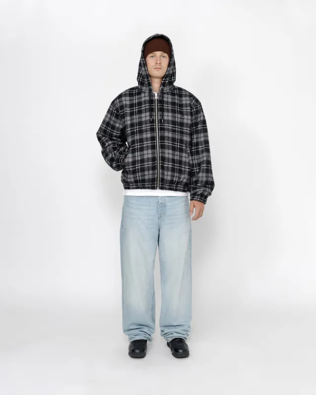 WORK JACKET WOOL PLAID sold by Stussy