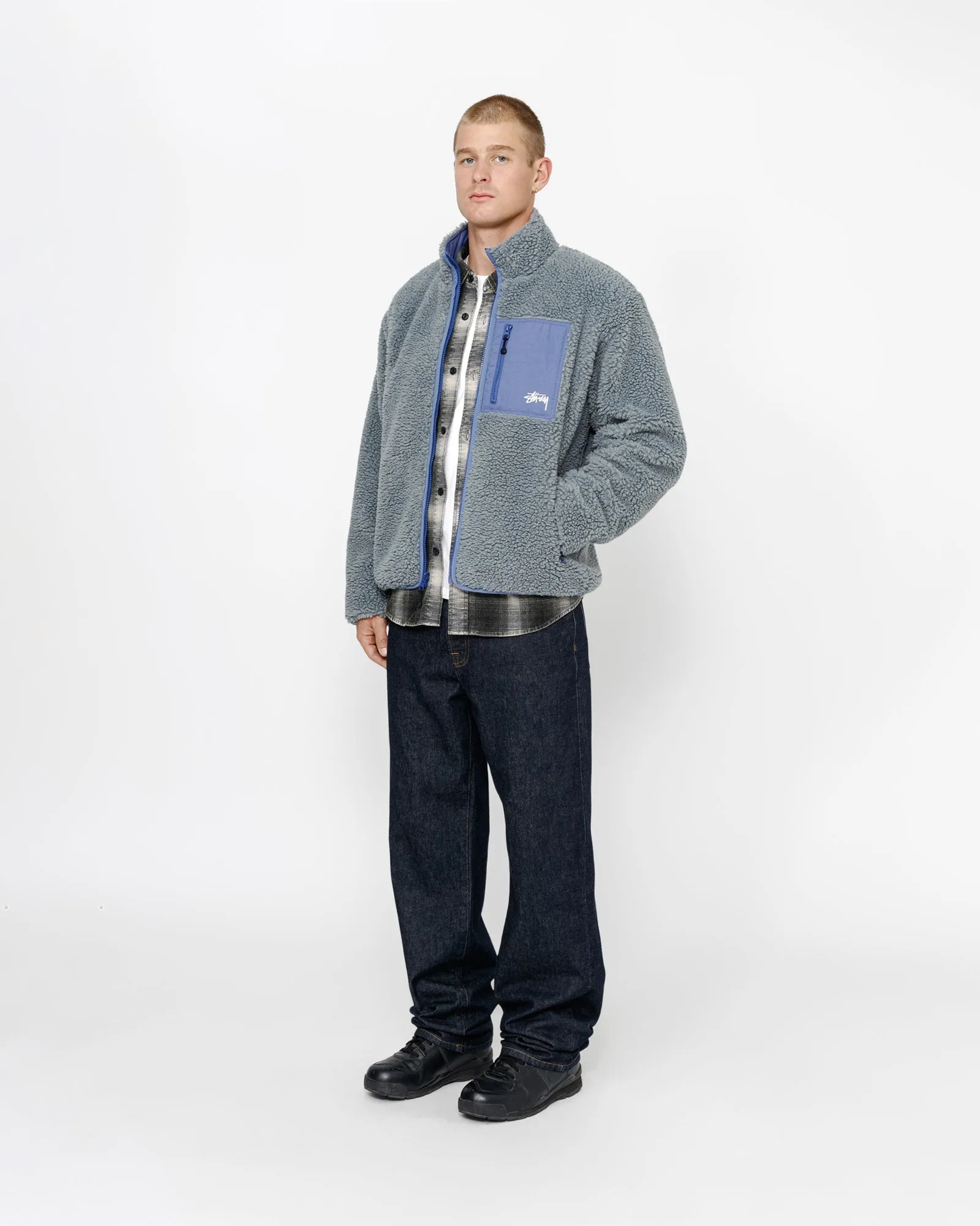 SHERPA REVERSIBLE JACKET sold by Stussy product image thumbnail 2