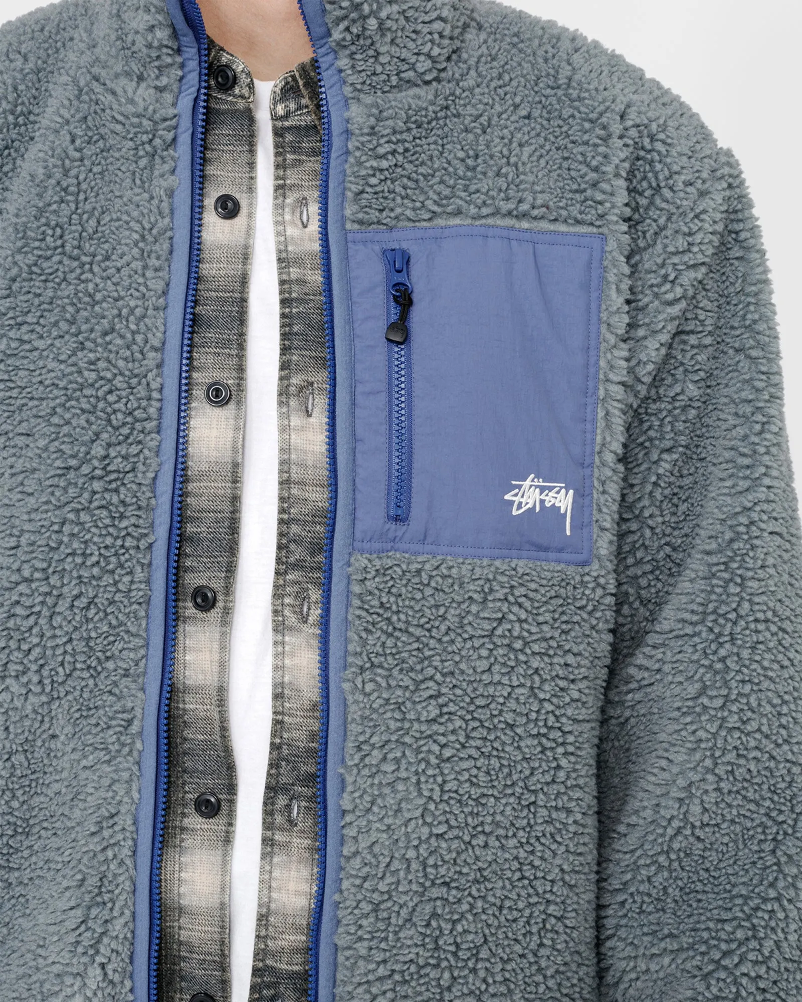 SHERPA REVERSIBLE JACKET sold by Stussy product image thumbnail 3