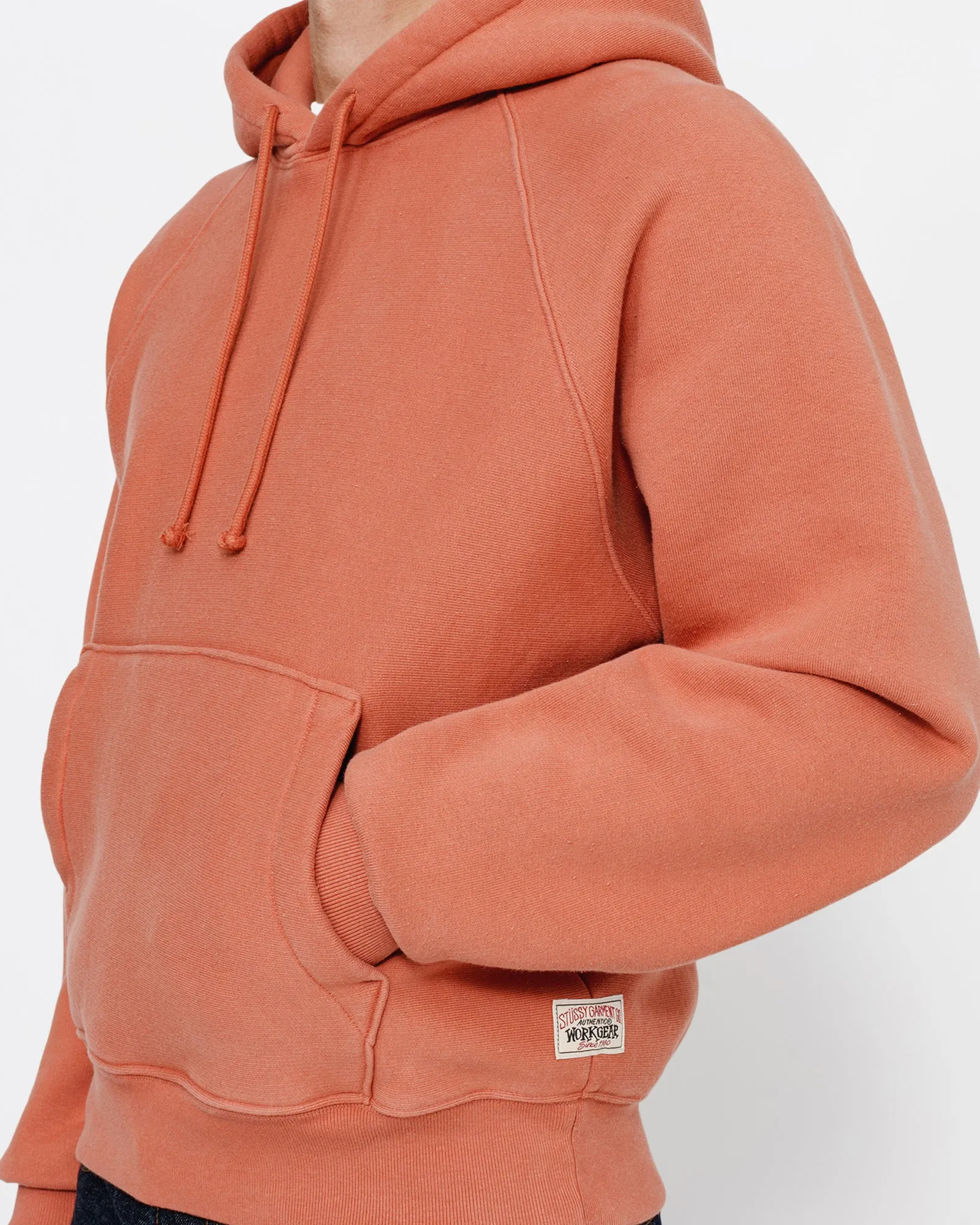 FLEECE RAGLAN HOODIE sold by Stussy product image thumbnail 3