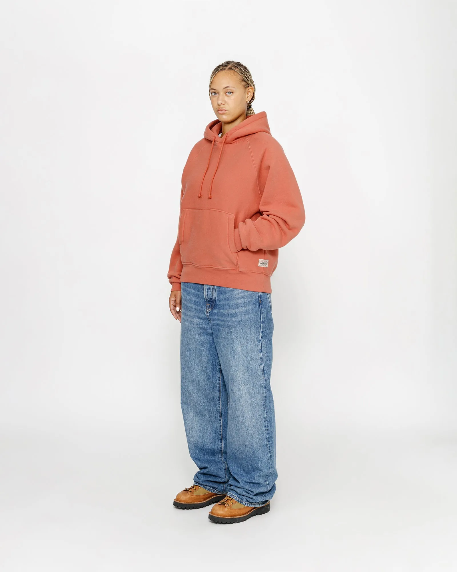 FLEECE RAGLAN HOODIE sold by Stussy product image thumbnail 5