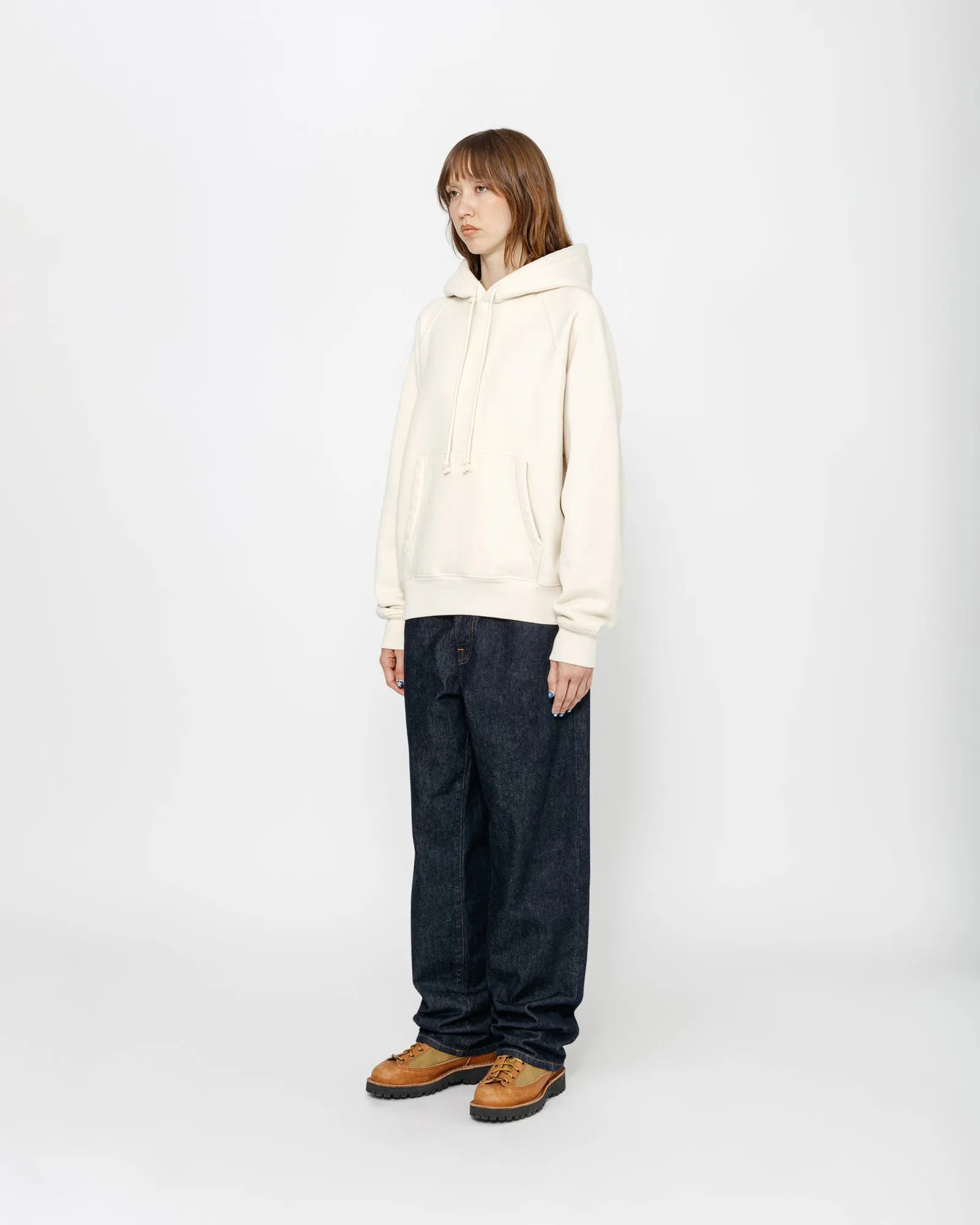 FLEECE RAGLAN HOODIE sold by Stussy product image thumbnail 5