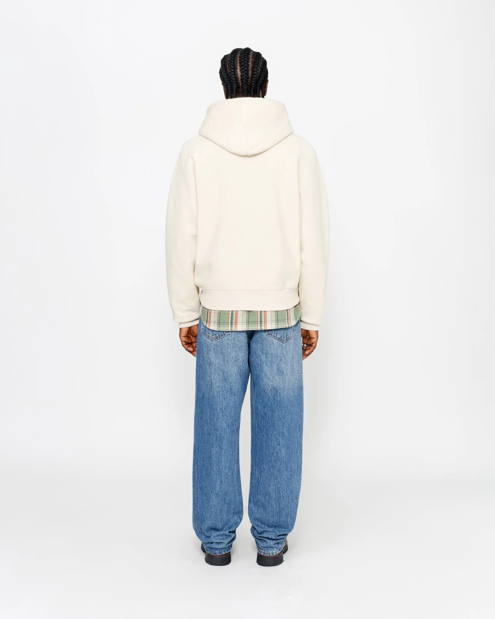 FLEECE RAGLAN HOODIE sold by Stussy product image thumbnail 2