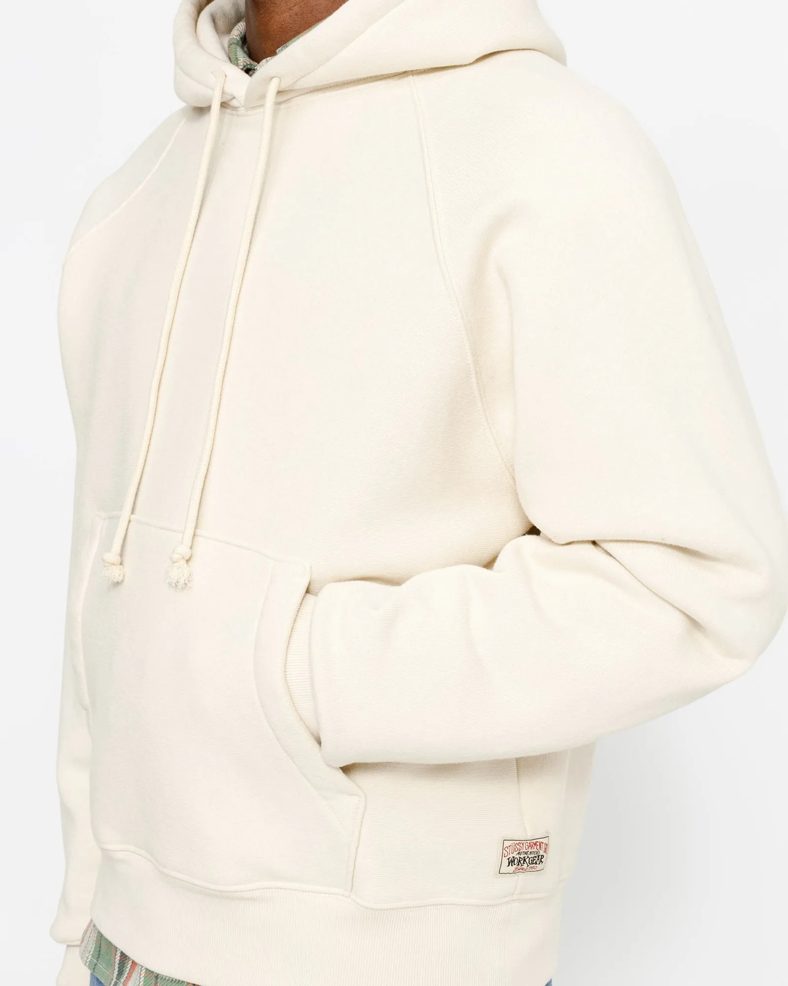 FLEECE RAGLAN HOODIE sold by Stussy product image thumbnail 3