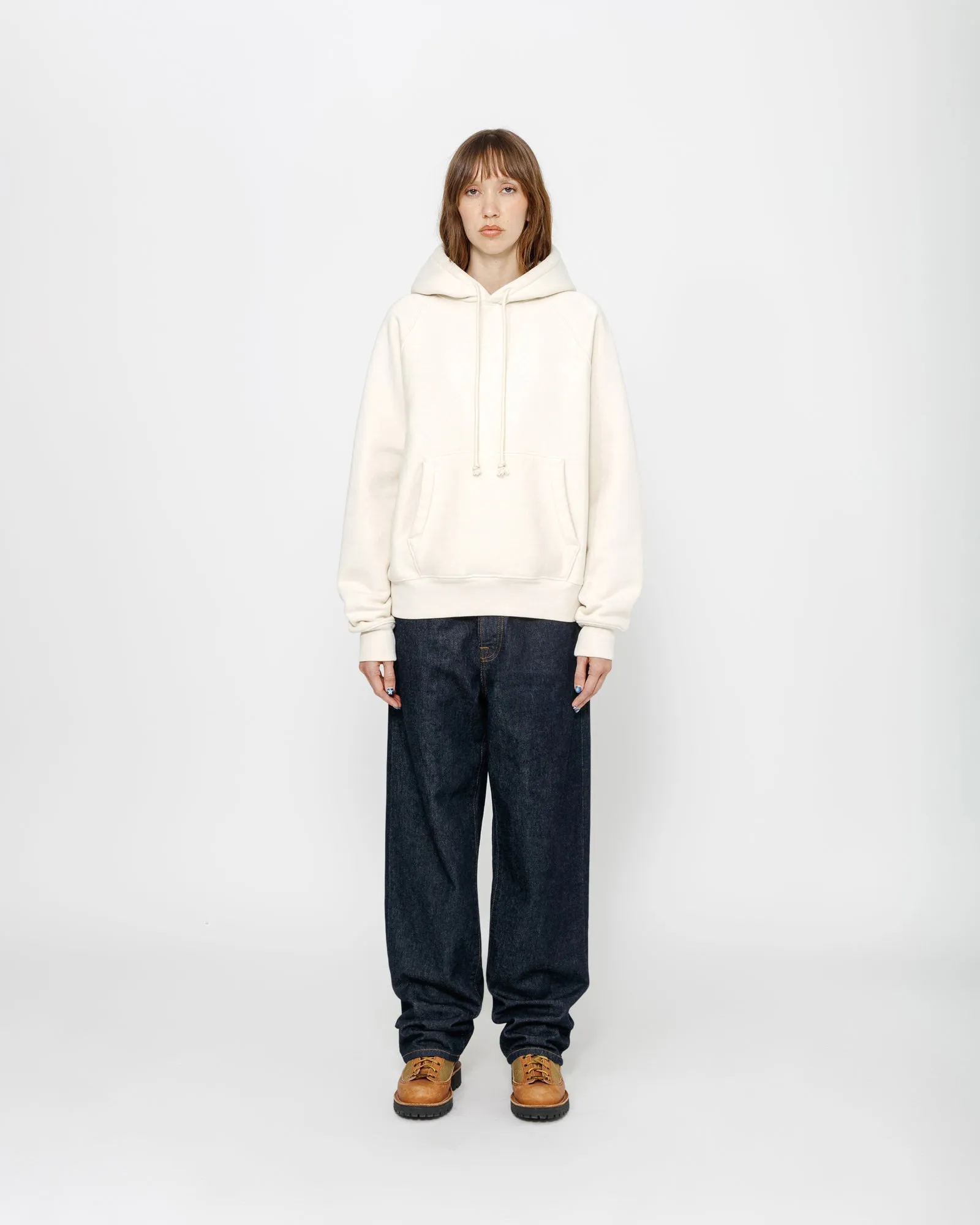 FLEECE RAGLAN HOODIE sold by Stussy product image thumbnail 4