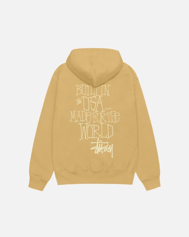 BUILT IN USA HOODIE sold by Stussy
