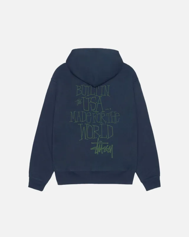 BUILT IN USA HOODIE sold by Stussy