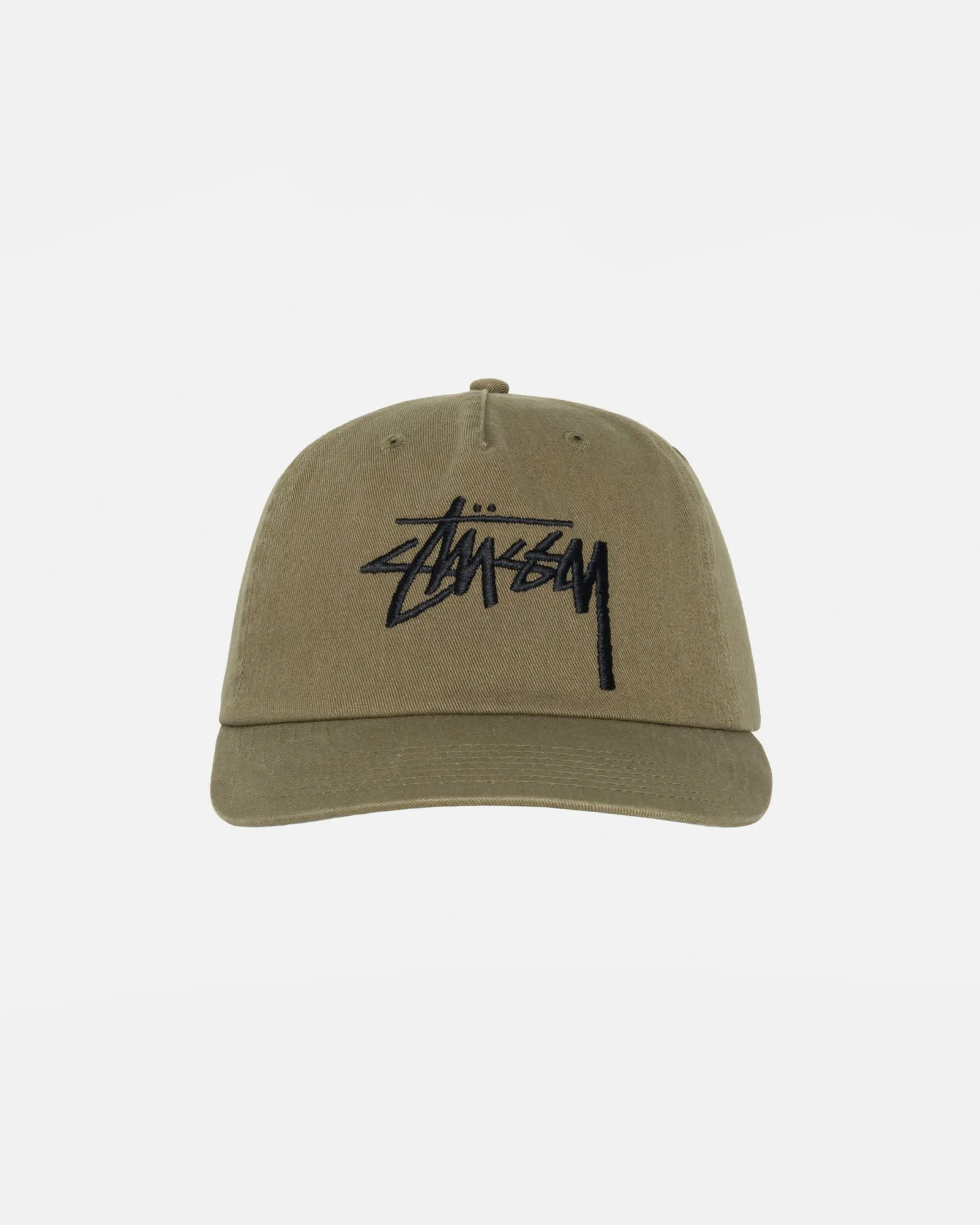MID-DEPTH BIG STOCK SNAPBACK sold by Stussy