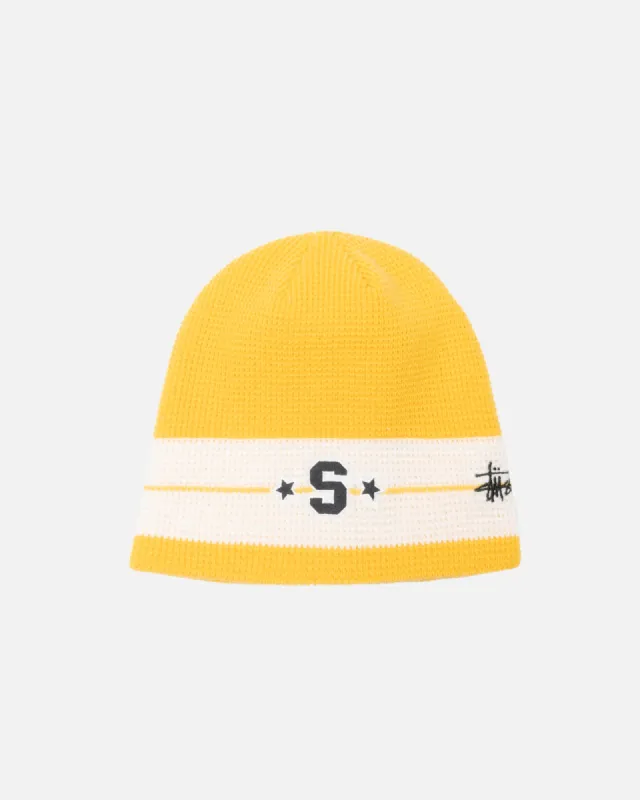 SKULLCAP VARSITY STAR STRIPE sold by Stussy