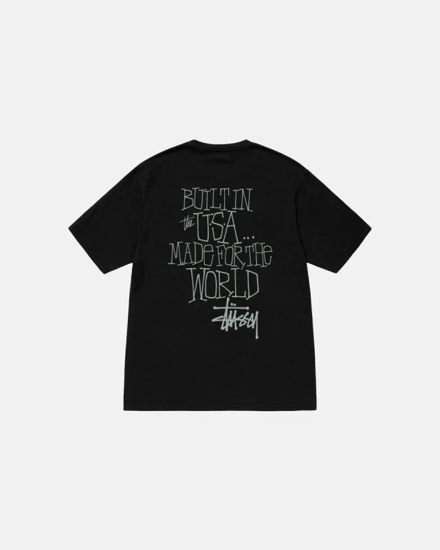 BUILT IN USA TEE PIGMENT DYED sold by Stussy
