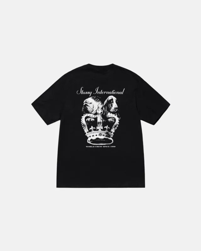 DOG CROWN TEE sold by Stussy