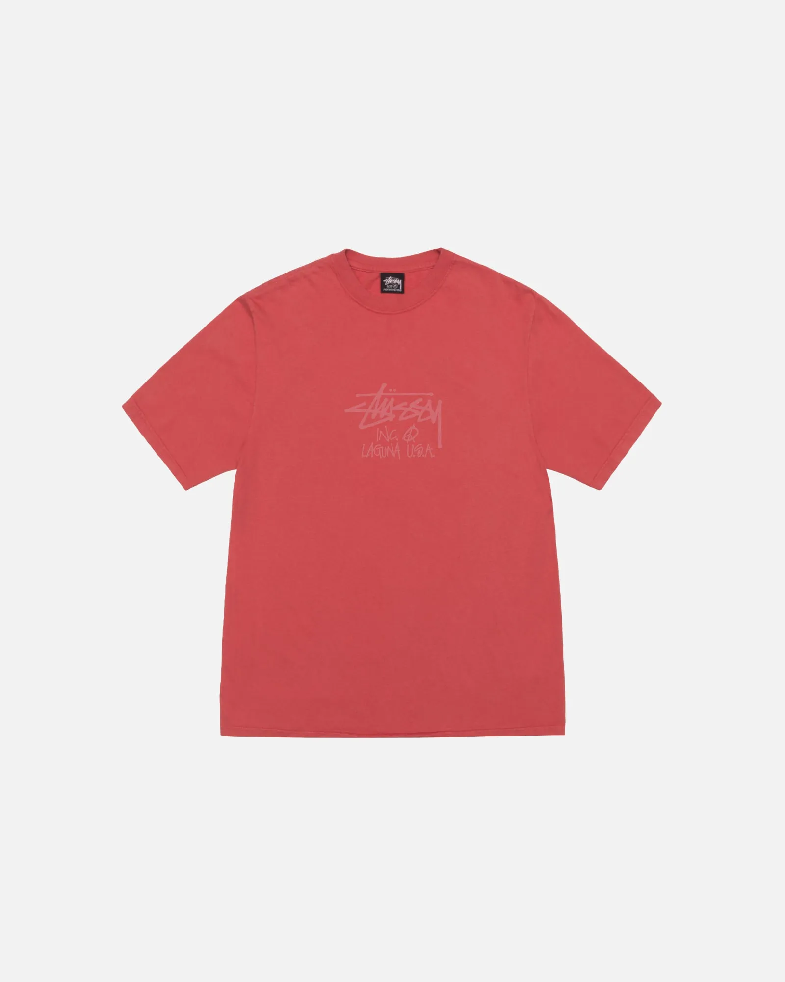 LAGUNA USA TEE PIGMENT DYED sold by Stussy