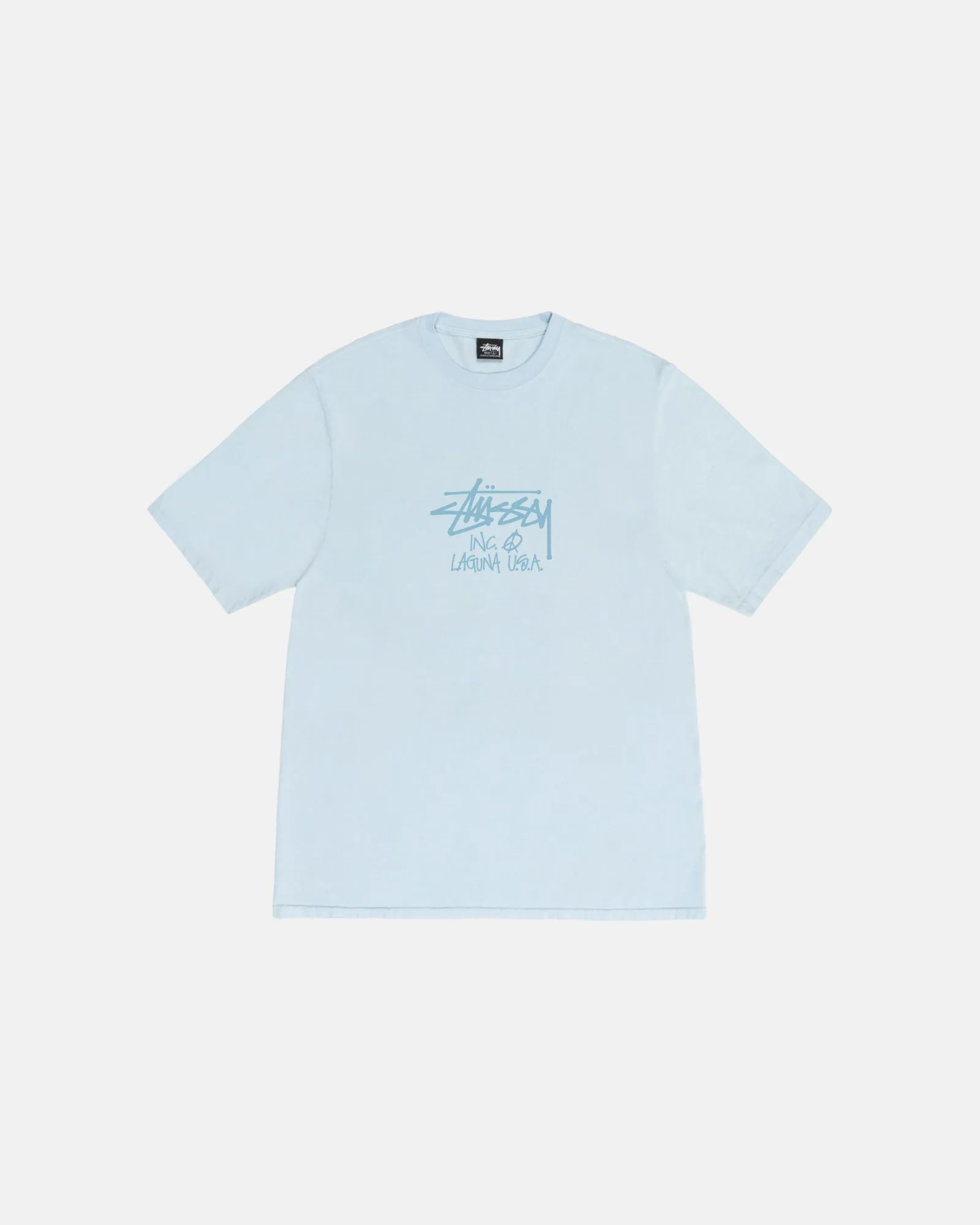 LAGUNA USA TEE PIGMENT DYED sold by Stussy