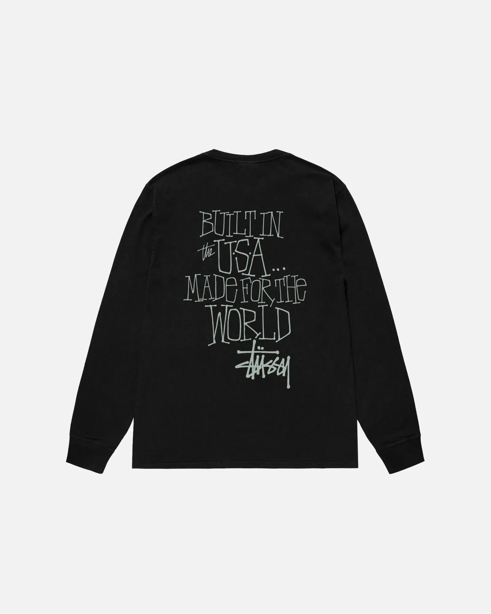 BUILT IN USA LS TEE PIGMENT DYED sold by Stussy