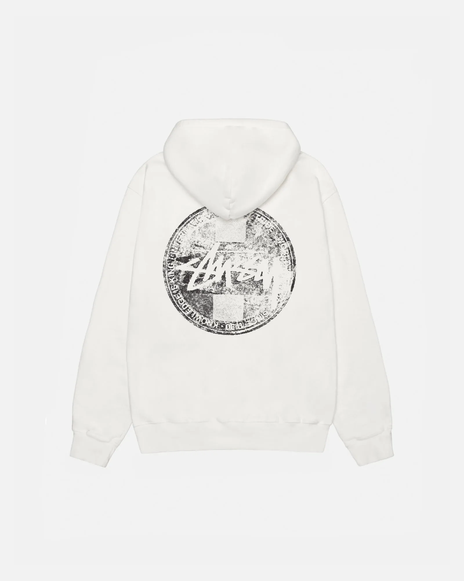 DOT STAMP HOODIE PIGMENT DYED sold by Stussy