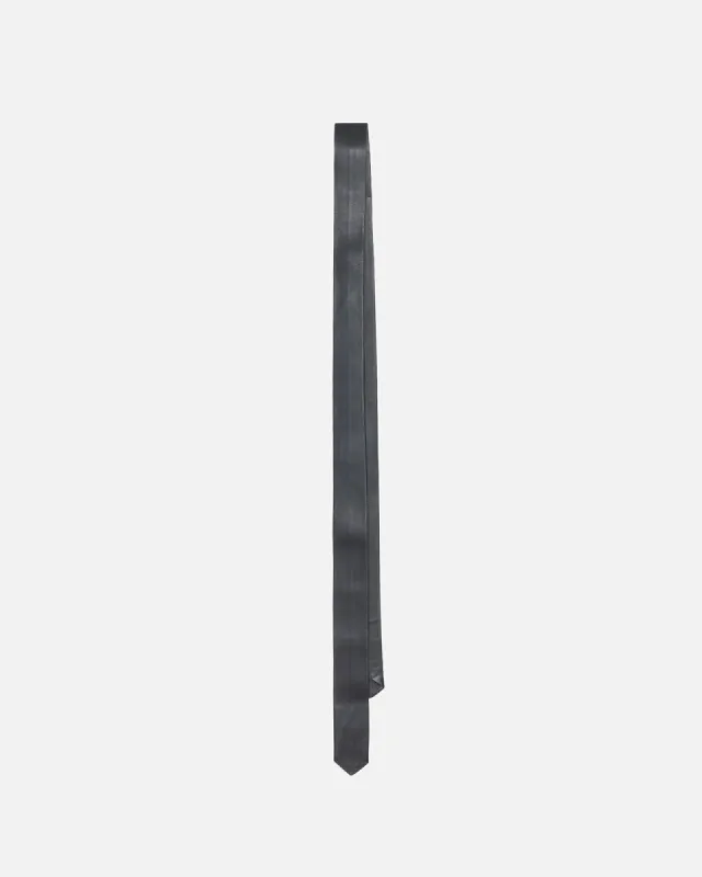 LEATHER TIE made by Stussy