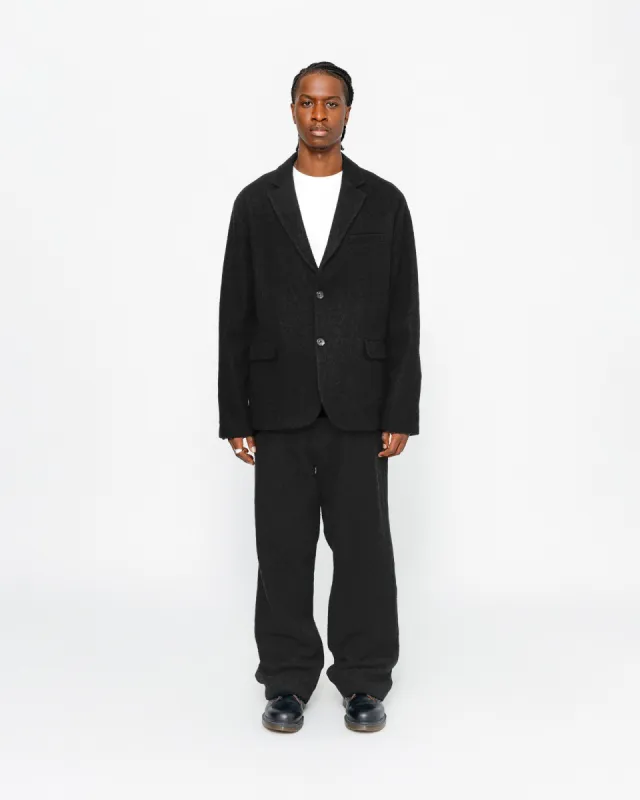 RELAXED TROUSER TEXTURED WOOL sold by Stussy