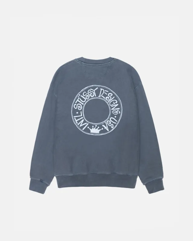 BUANA CREW PIGMENT DYED sold by Stussy